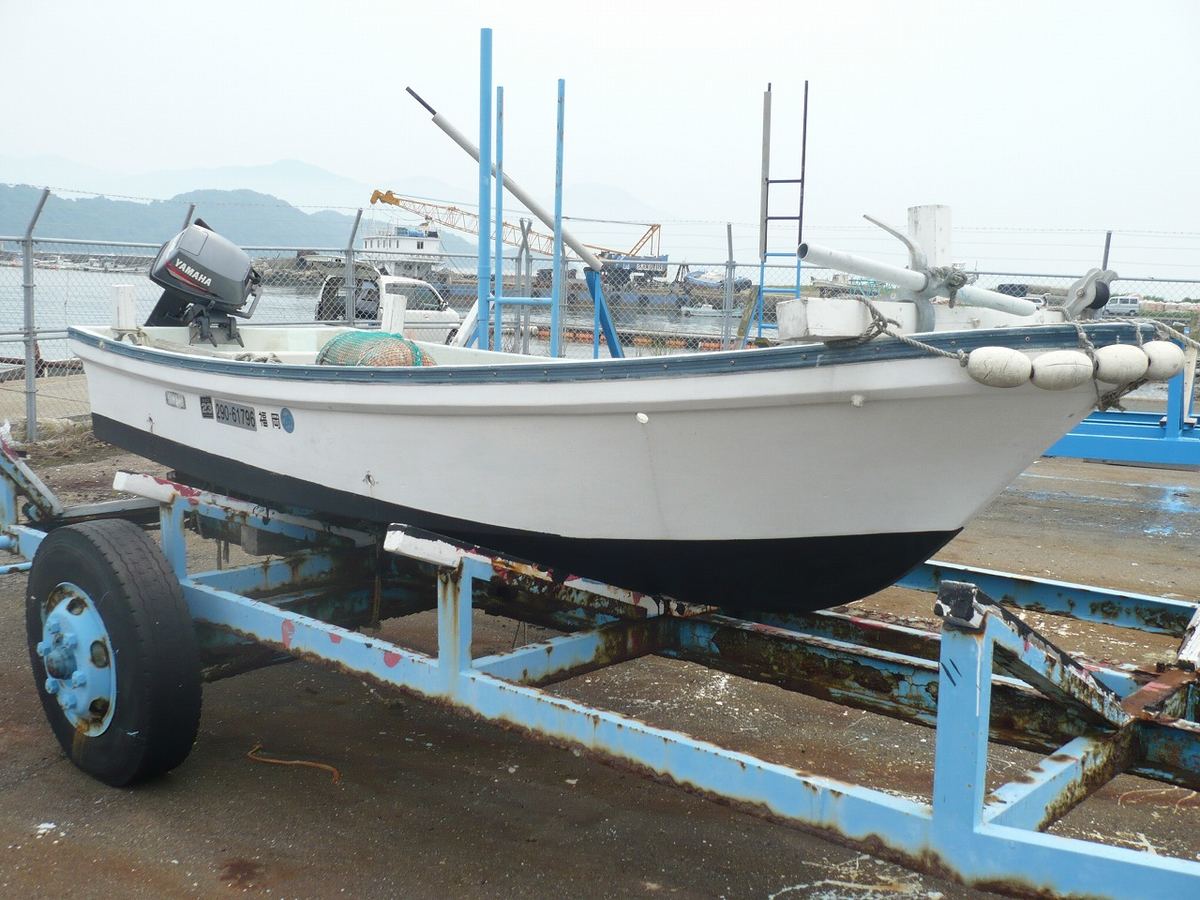 中古艇】ヤマハ和船14ft | 山崎ヤンマー