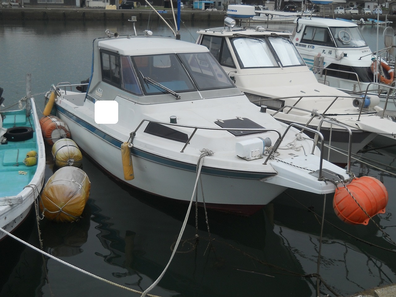 中古艇】ヤンマーFZ23C-OB | 中古船・漁船・中古ボート買取、委託販売 